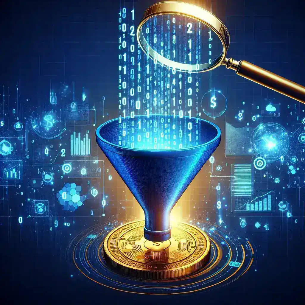 "Graph showing the impact of accurate online data on business growth, highlighting key statistics about data excellence and its role in driving revenue and decision-making."