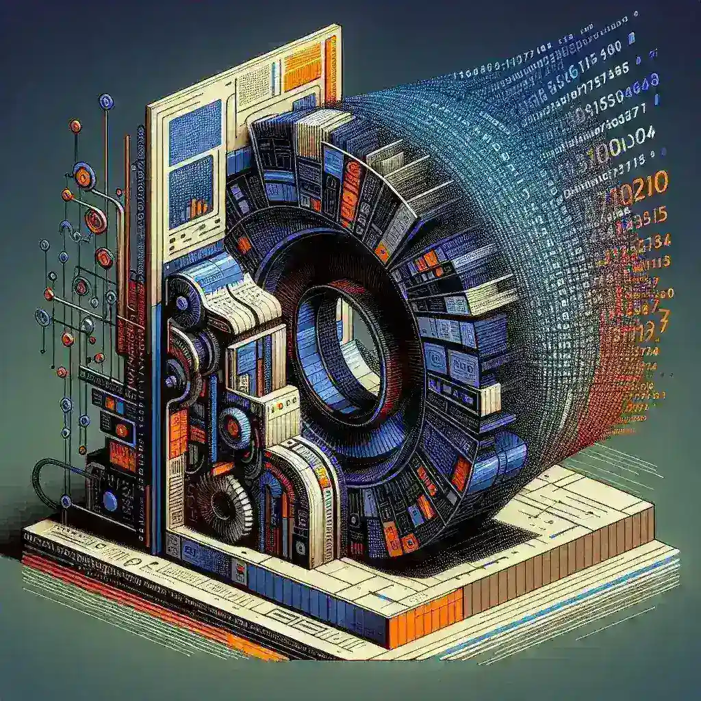 "Palantir Technologies logo on a digital background, representing its innovative business model and recent government contract expansions in the technology sector."